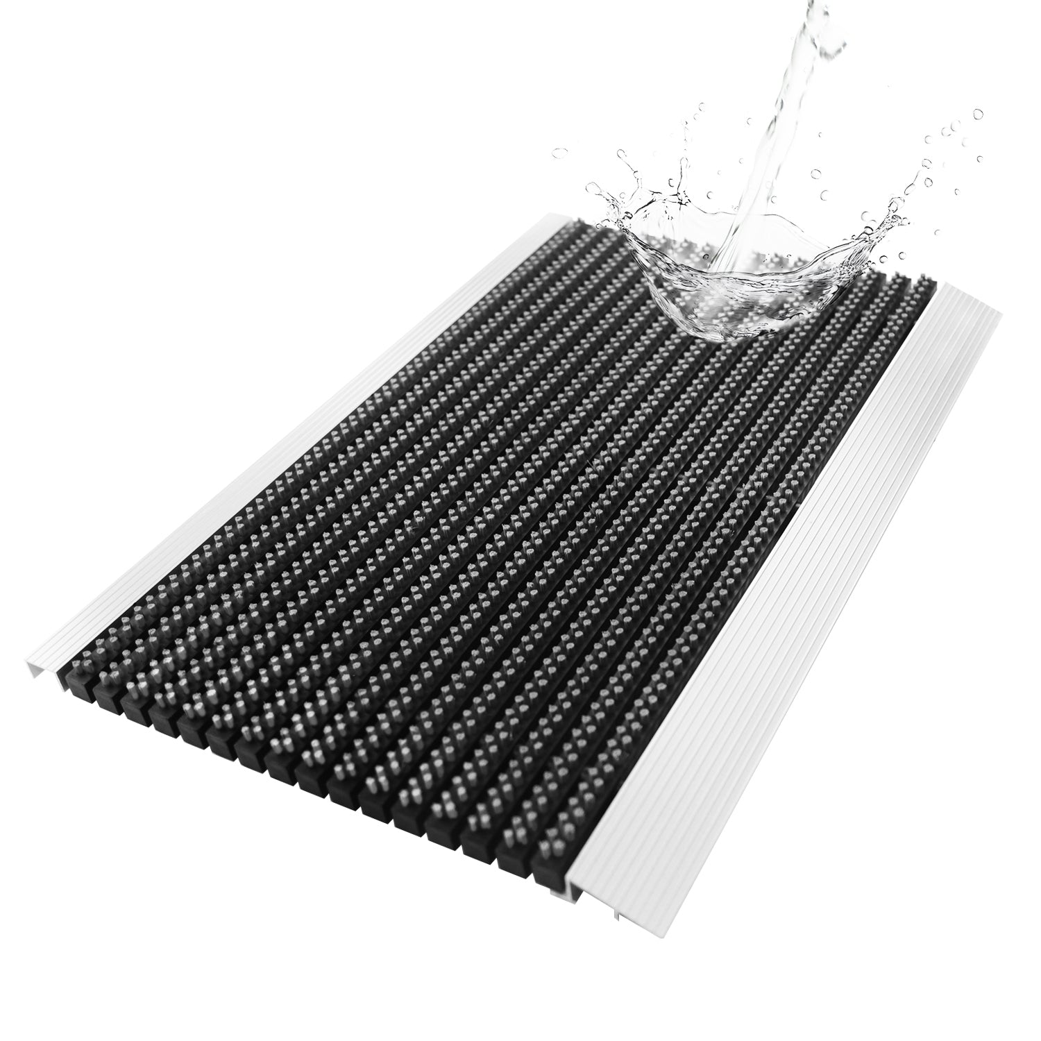 Aluminum Door Mats-DustGuard Brush