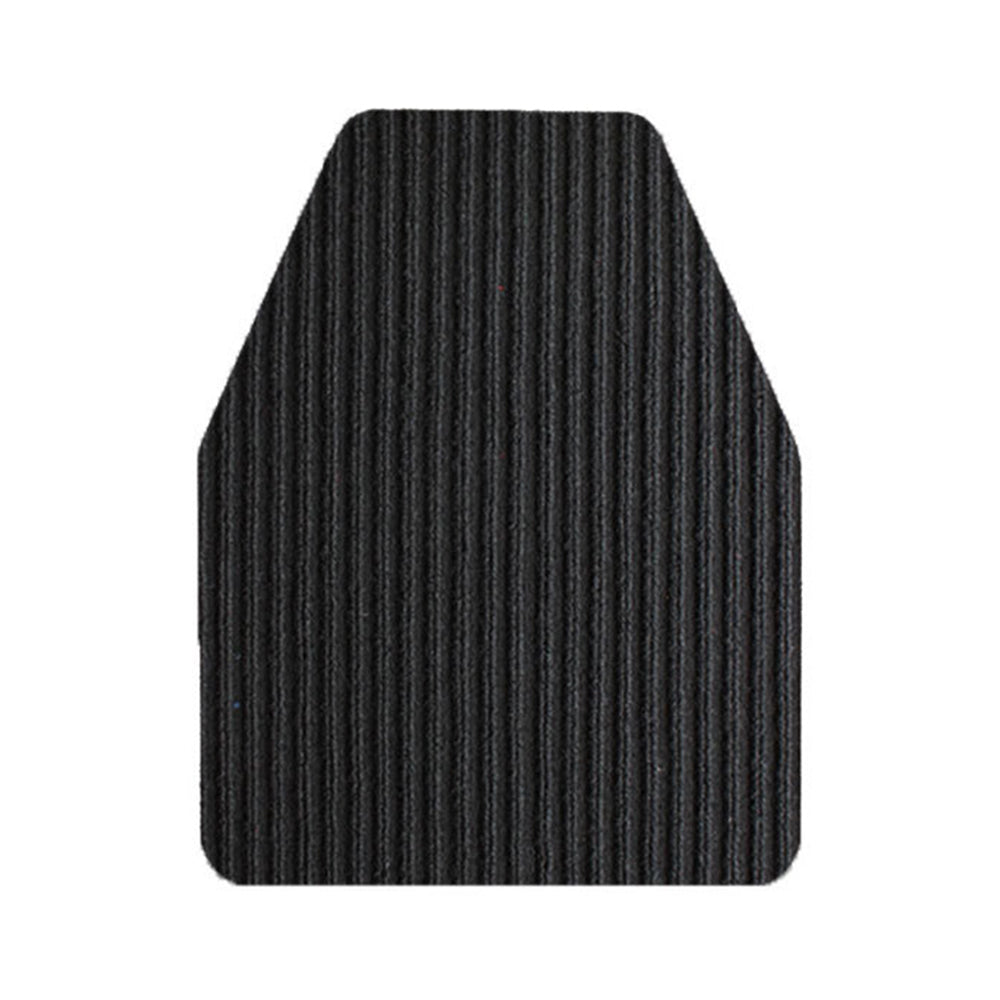 Black Double Stripe Urinal Mat