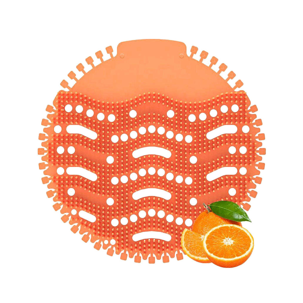 Clean Power Fresh Scent Urinal Screen Orange (Tangerine Scent)