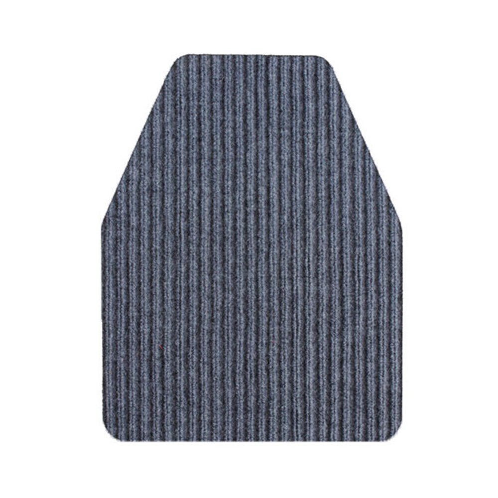 Gray Double Stripe Urinal Mat