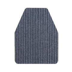 Gray Double Stripe Urinal Mat