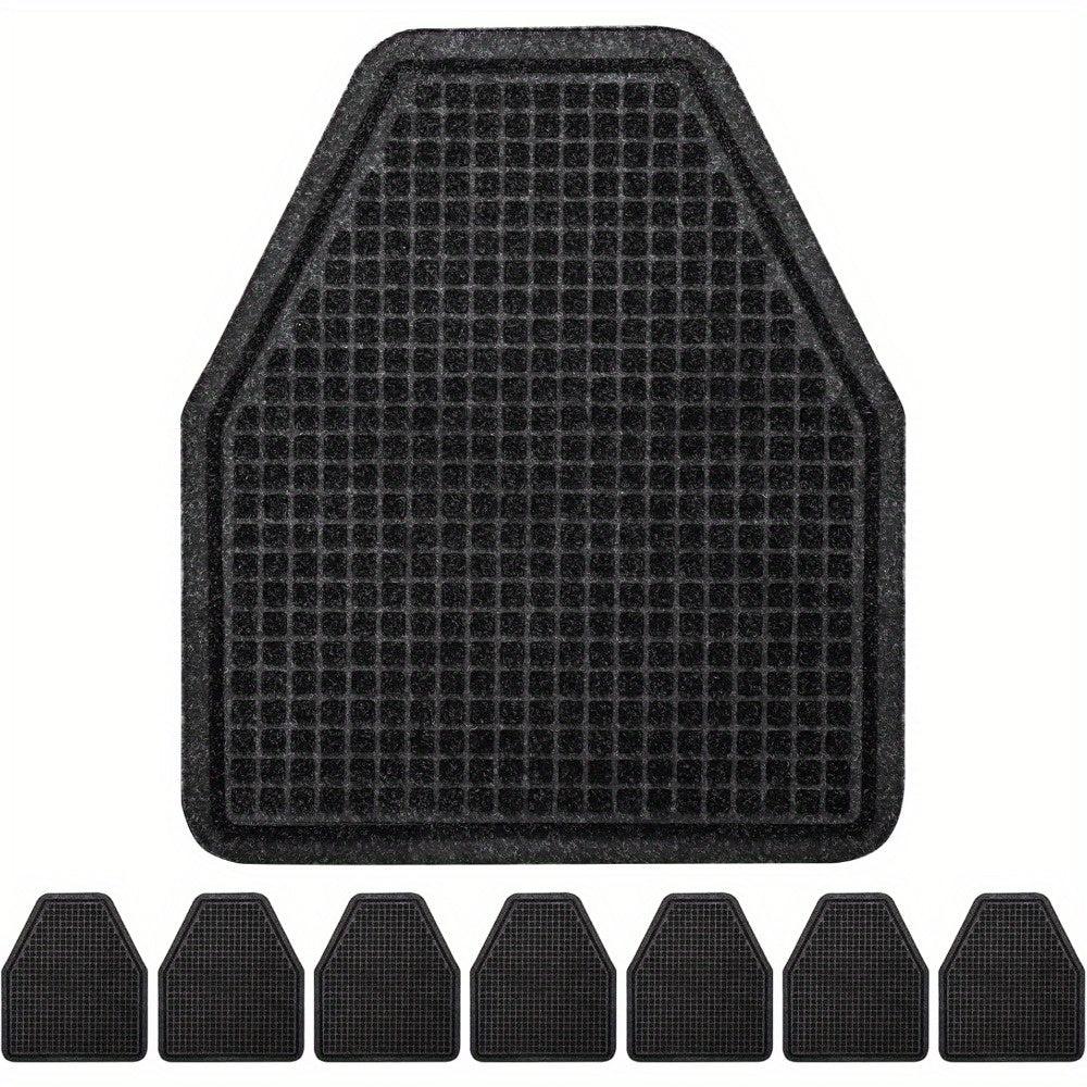 Cleanpower Urinal Mats (8 Pack),17.3" x 20.5", Dark Gray