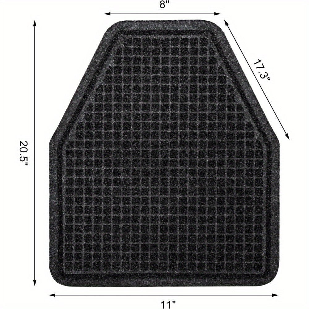 Cleanpower Urinal Mats (8 Pack),17.3" x 20.5", Dark Gray