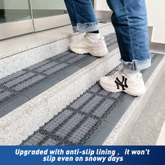 Diamond Pattern Non-Slip Stair Mat Interlocking Tiles