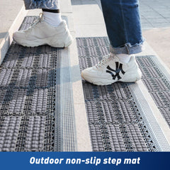 Diamond Pattern Non-Slip Stair Mat Interlocking Tiles