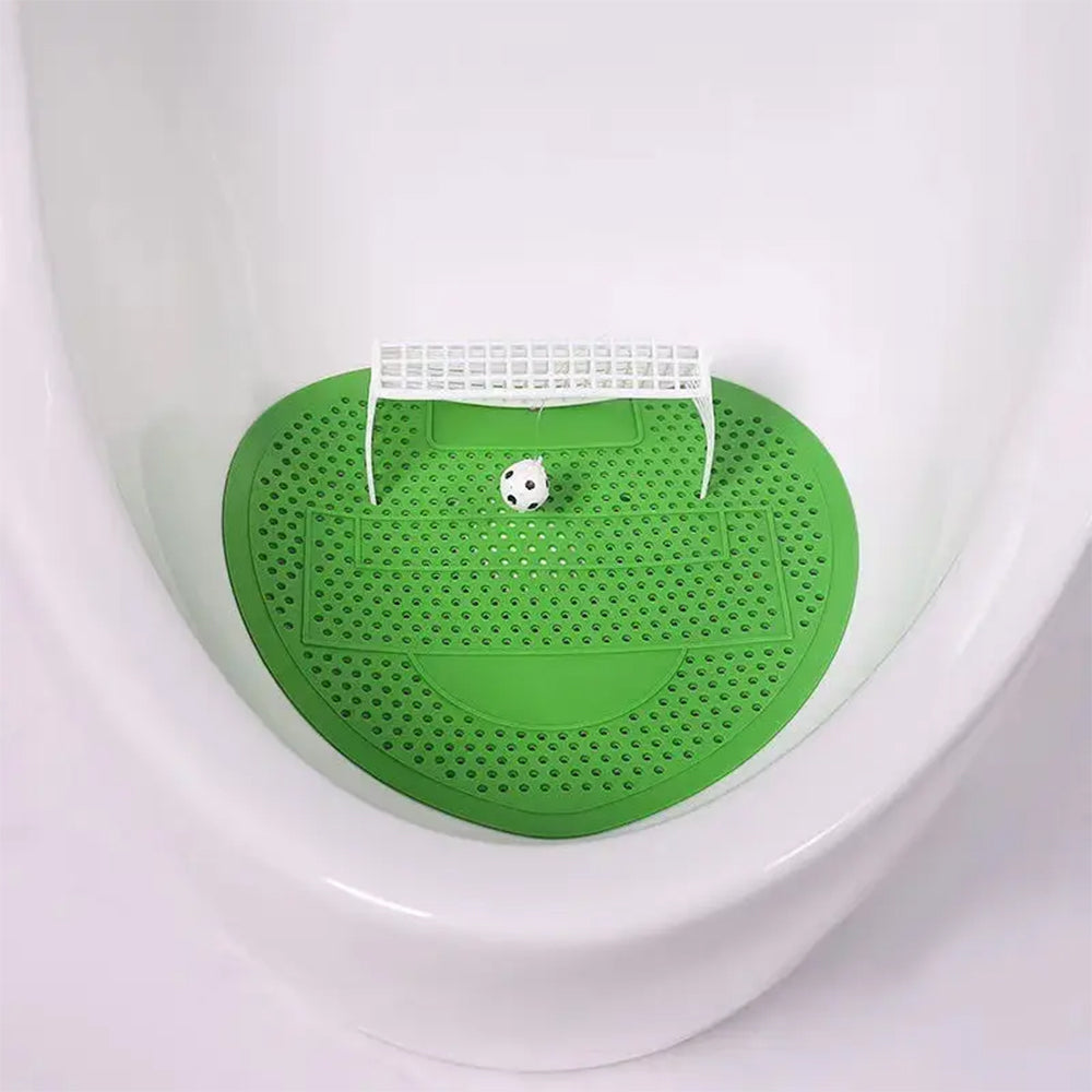 Place Soccer-Themed Urinal Screen Deodorizer Pads Display