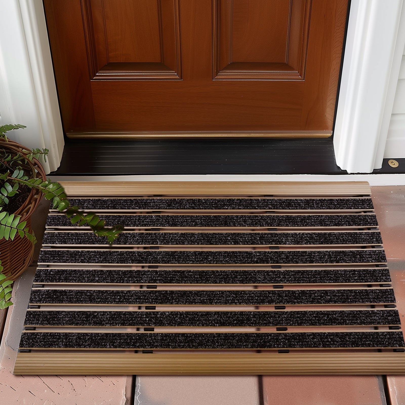 Plastic Steel Door Mat-Flexi&Max Absorb