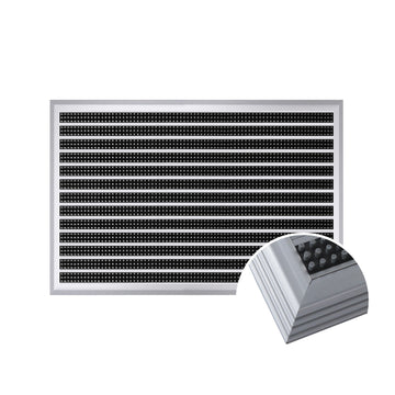 Plastic Steel Door Mat-Max Absorb Brush