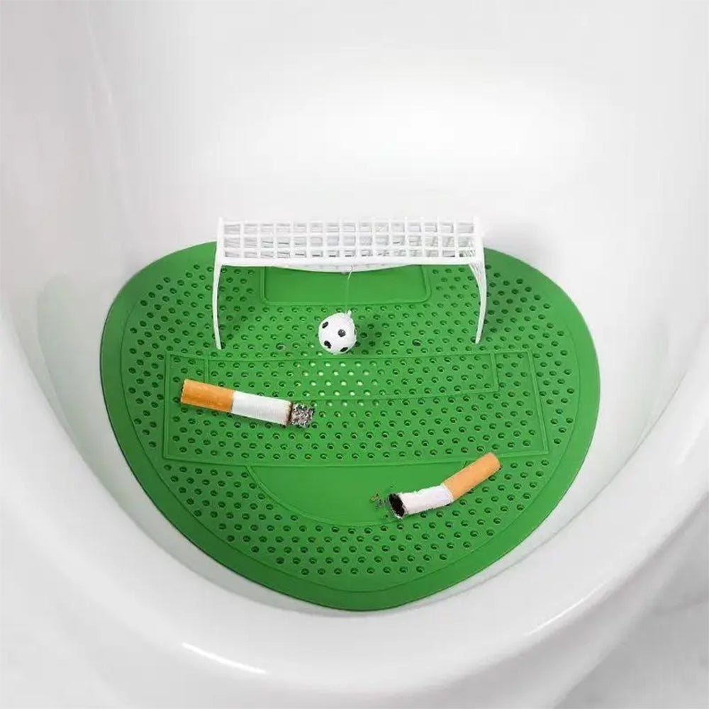 Soccer-Themed Urinal Screen Deodorizer Pads Anti-Clogging