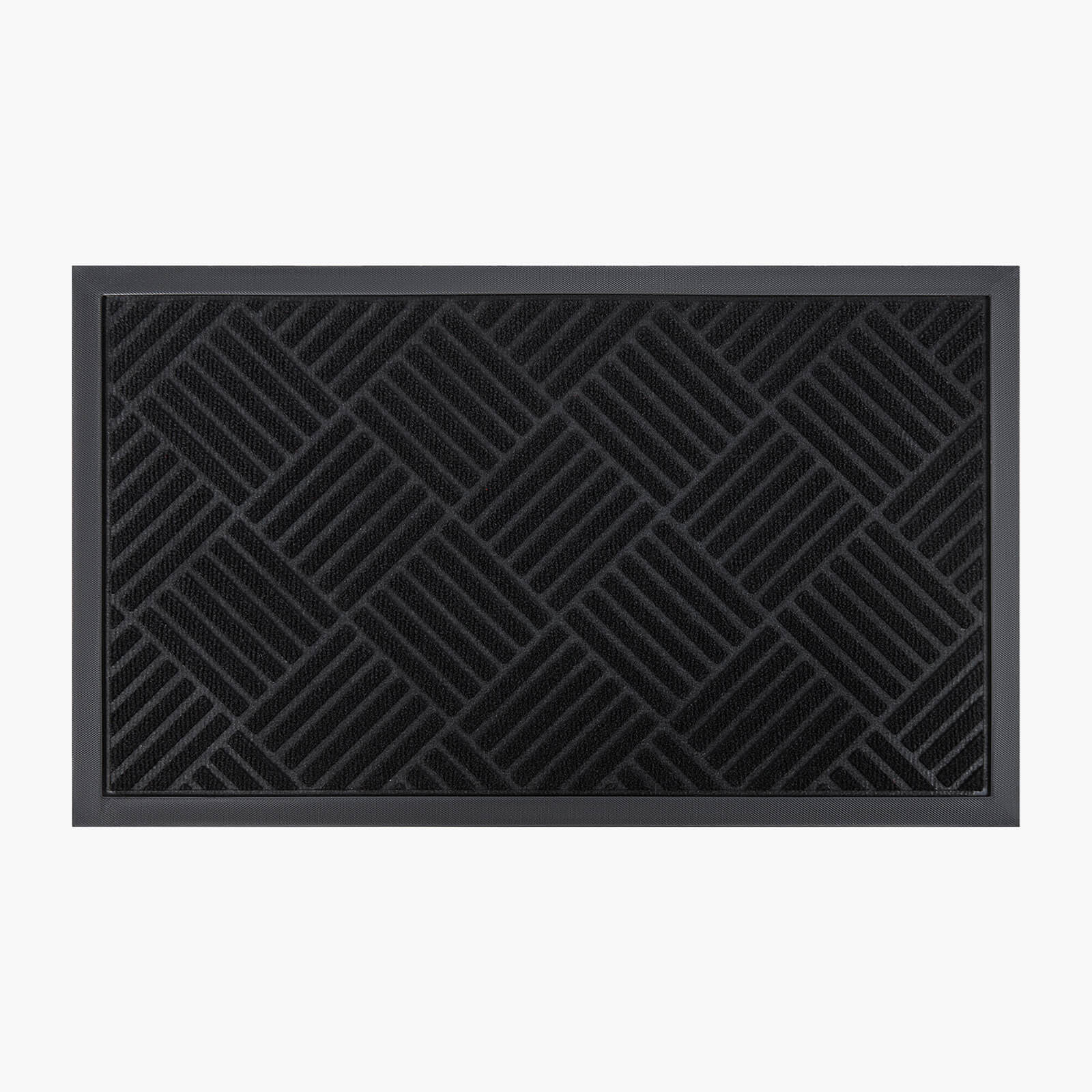 Grey Front Door Mat, Outdoor/Indoor Door Mat