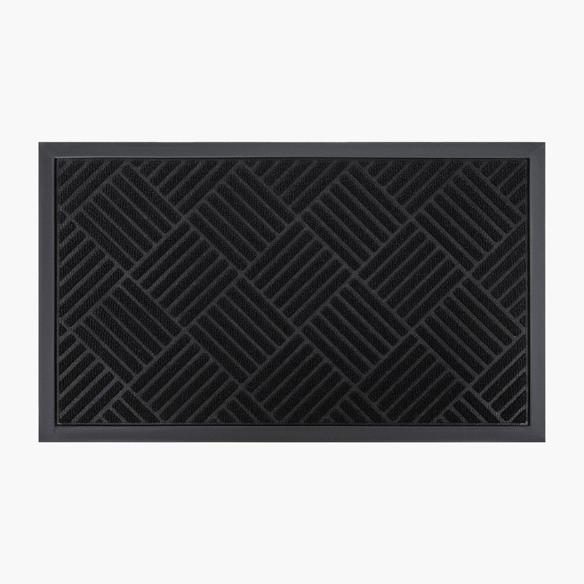 Grey Front Door Mat, Outdoor/Indoor Door Mat