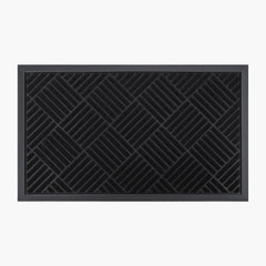 Grey Front Door Mat, Outdoor/Indoor Door Mat