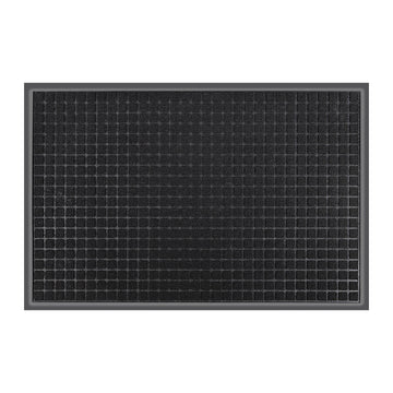 Black Outdoor Mat Front Door Indoor Entrance Doormat