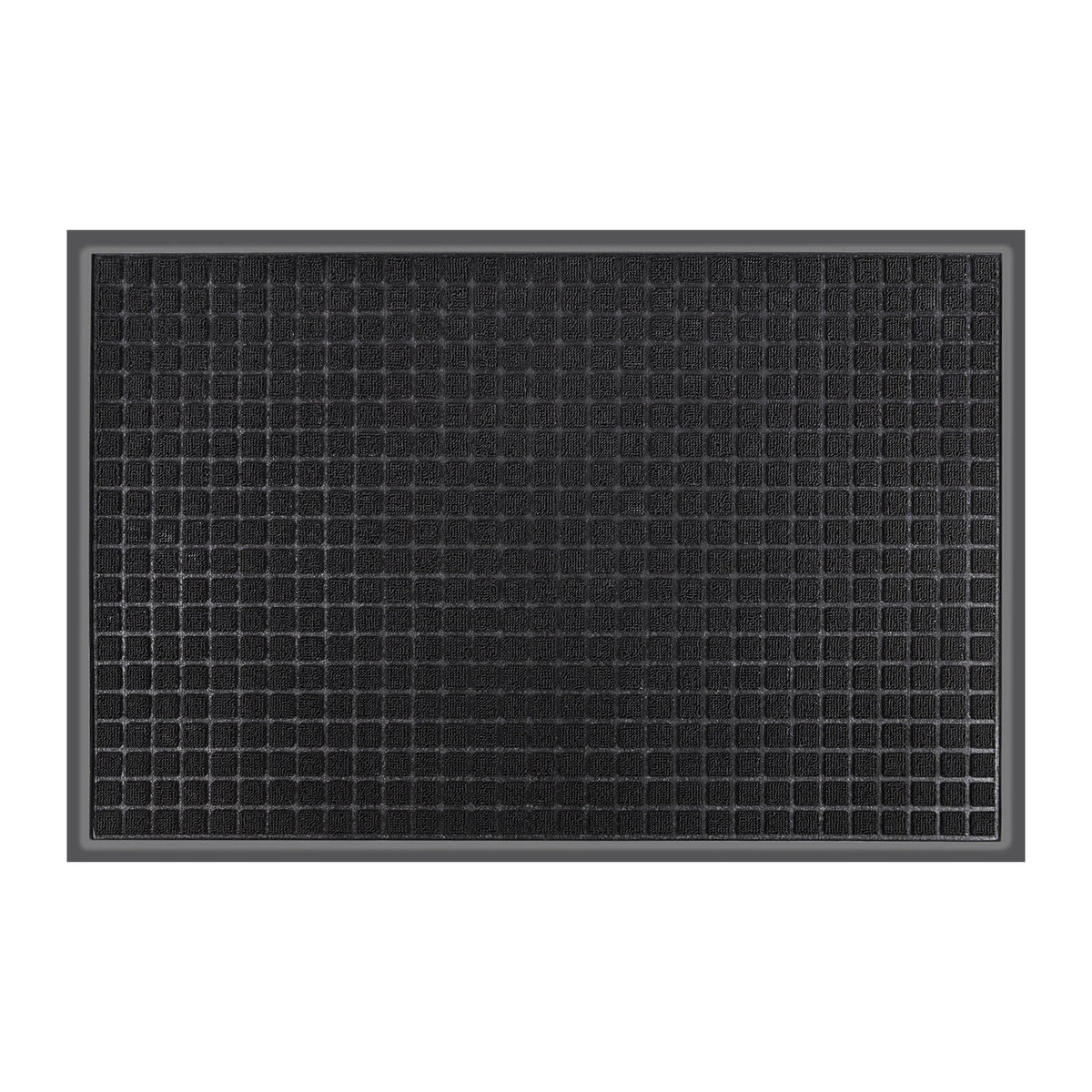 Black Outdoor Mat Front Door Indoor Entrance Doormat