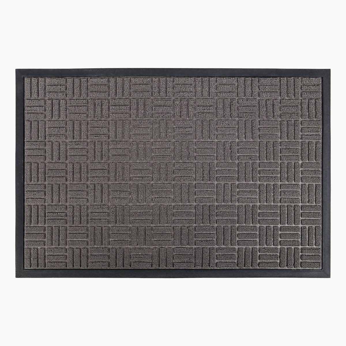 Grey Front Door Mat, Outdoor/Indoor Door Mat